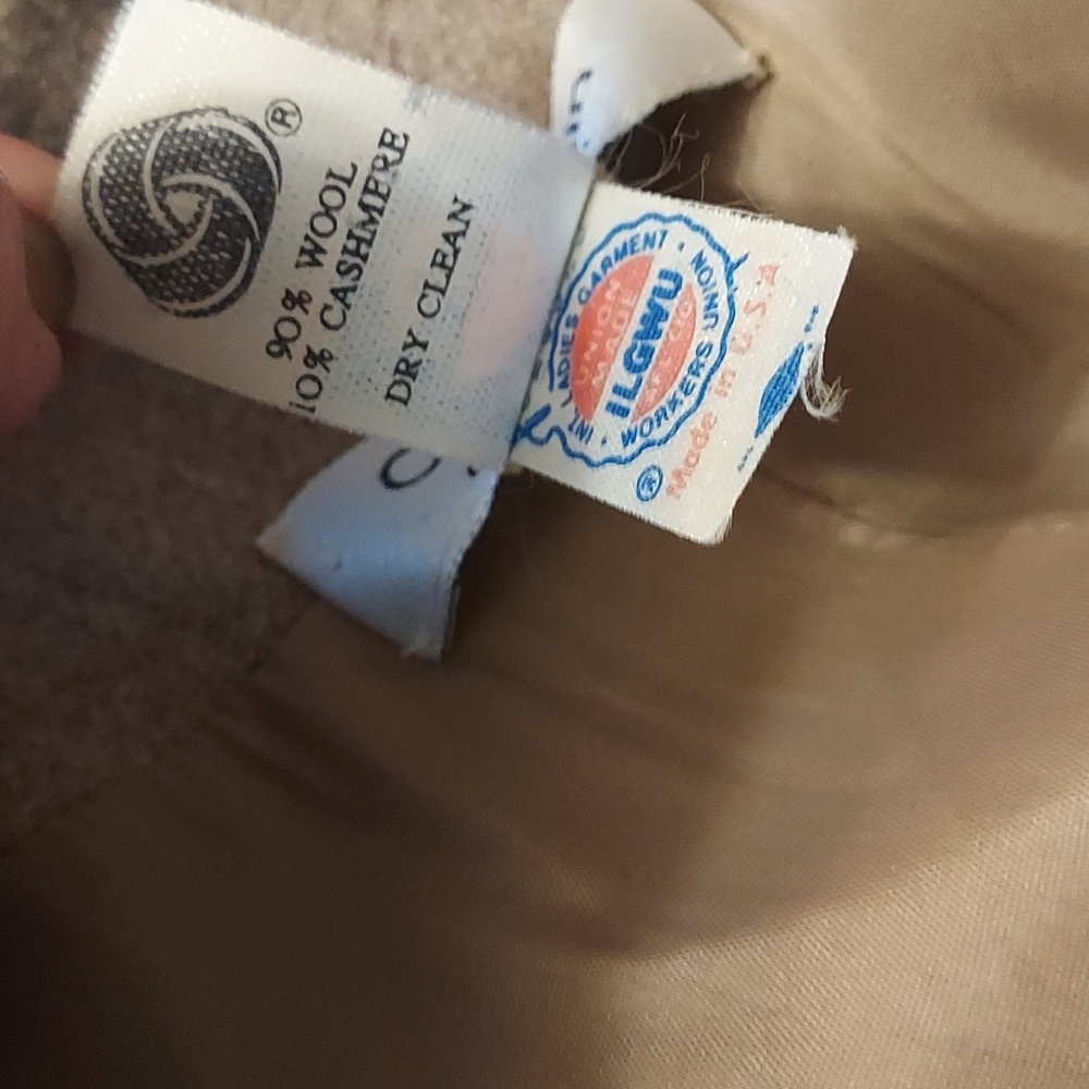 Calvin Klein Collection designer Suit Jacket Size 4 Vintage - Picture 10 of 12